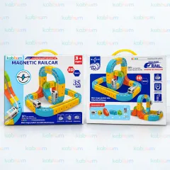 3D Magnetic Rail Track Set – with Rechargeable Train