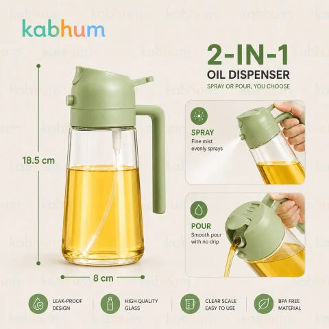 2-in-1 Oil Spray Bottle