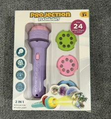 2 in 1 Kids Projection Flashlight Toy